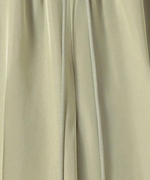 Steven Alan（スティーブンアラン）の「＜Steven Alan＞SHINY GATHER PANTS/パンツ（その他パンツ・レディース・ライトグレー/ダークブラウン/オリーブ・SMALL/MEDIUM）」の15枚目の写真