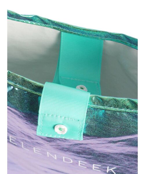 ELENDEEK（エレンディーク）の「シャイニーショッピングバッグ（エコバッグ/サブバッグ・レディース・ブラック/ピンク/シルバー/ミント・FREE）」の8枚目の写真