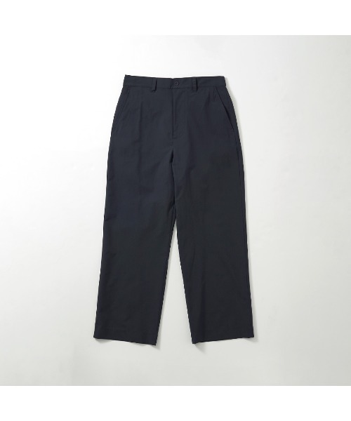 CHRONE（クロネ）の「CHRONE borderless straight trousers -male-（スラックス・メンズ・ブラック/ベージュ/ネイビー・S/M/L）」の3枚目の写真