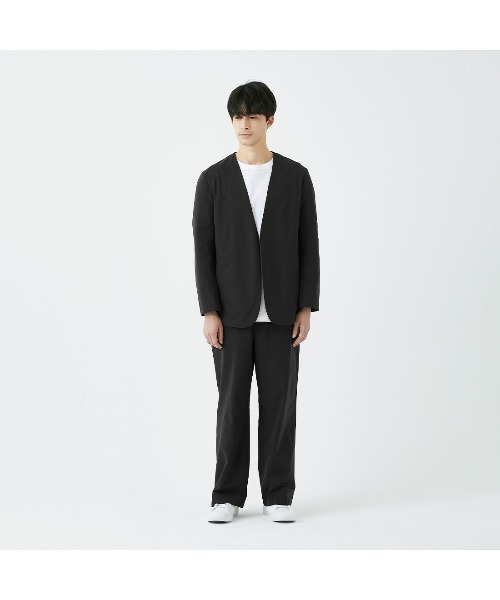 CHRONE（クロネ）の「CHRONE borderless straight trousers -male-（スラックス・メンズ・ブラック/ベージュ/ネイビー・S/M/L）」の9枚目の写真
