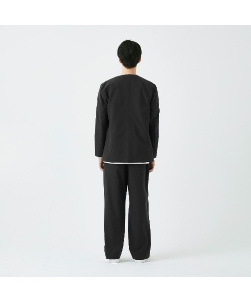 CHRONE（クロネ）の「CHRONE borderless straight trousers -male-（スラックス・メンズ・ブラック/ベージュ/ネイビー・S/M/L）」の7枚目の写真