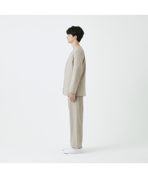 CHRONE（クロネ）の「CHRONE borderless straight trousers -male-（スラックス・メンズ・ブラック/ベージュ/ネイビー・S/M/L）」の11枚目の写真
