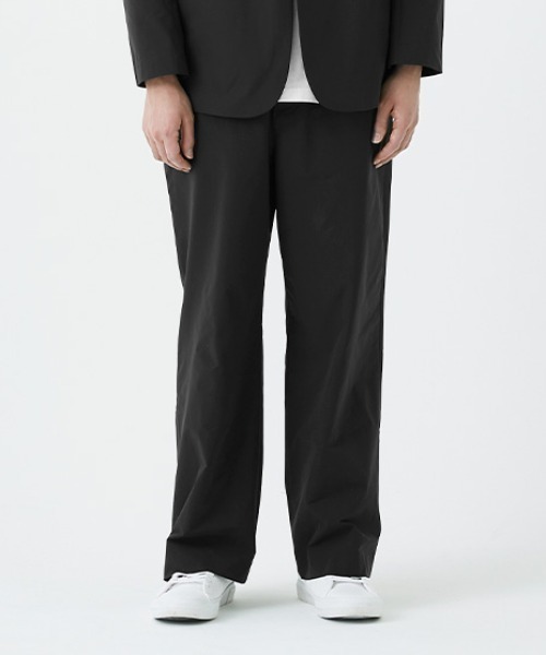 CHRONE（クロネ）の「CHRONE borderless straight trousers -male-（スラックス・メンズ・ブラック/ベージュ/ネイビー・S/M/L）」の21枚目の写真