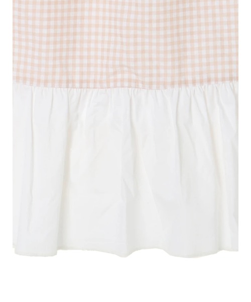 Honey Salon（ハニーサロン）の「ハイウエストギンガムスカート（スカート・レディース・ブラック/ベージュ・FREE）」の13枚目の写真