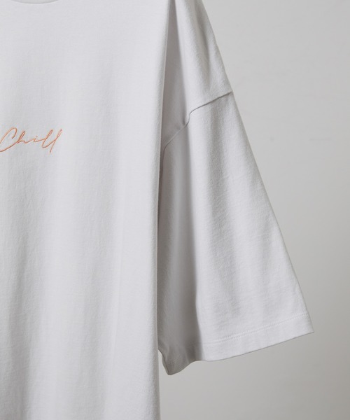 JUNRED(ジュンレッド)の「CHILL BOYプリントTEE(Tシャツ/カットソー・メンズ・ホワイト/ブラック/ブルー系その他6・S/M/L)」の7枚目の写真