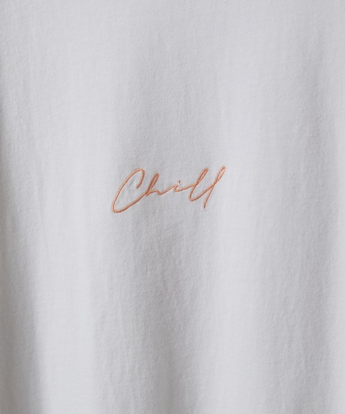 JUNRED(ジュンレッド)の「CHILL BOYプリントTEE(Tシャツ/カットソー・メンズ・ホワイト/ブラック/ブルー系その他6・S/M/L)」の4枚目の写真