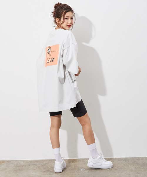 JUNRED(ジュンレッド)の「CHILL BOYプリントTEE(Tシャツ/カットソー・メンズ・ホワイト/ブラック/ブルー系その他6・S/M/L)」の11枚目の写真