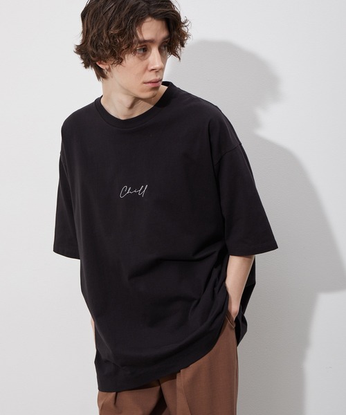 JUNRED(ジュンレッド)の「CHILL BOYプリントTEE(Tシャツ/カットソー・メンズ・ホワイト/ブラック/ブルー系その他6・S/M/L)」の21枚目の写真