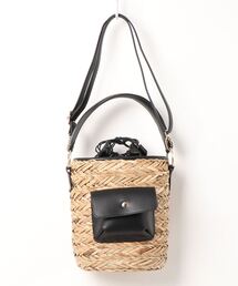 Te chichi | 雑材ポケットバッグ(かごバッグ)