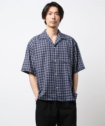 CRAFT STANDARD BOUTIQUE | 麻混半袖オープンカラーシャツ　＊＊(シャツ/ブラウス)