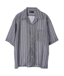 CRAFT STANDARD BOUTIQUE | 麻混半袖オープンカラーシャツ　＊(シャツ/ブラウス)