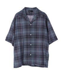 CRAFT STANDARD BOUTIQUE | 麻混半袖オープンカラーシャツ　＊(シャツ/ブラウス)