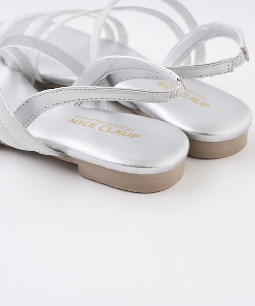 one after another NICE CLAUP（ワンアフターアナザーナイスクラップ）の「PVCチューブフラットサンダル（サンダル・レディース・クリア/その他・S/M/L/LL）」の9枚目の写真