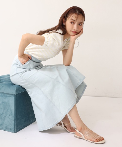 one after another NICE CLAUP（ワンアフターアナザーナイスクラップ）の「PVCチューブフラットサンダル（サンダル・レディース・クリア/その他・S/M/L/LL）」の17枚目の写真