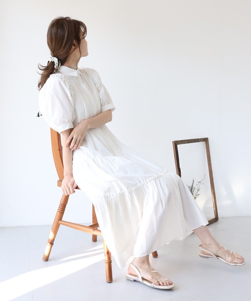 one after another NICE CLAUP（ワンアフターアナザーナイスクラップ）の「PVCチューブフラットサンダル（サンダル・レディース・クリア/その他・S/M/L/LL）」の14枚目の写真