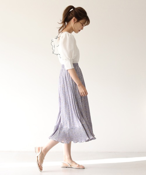 one after another NICE CLAUP（ワンアフターアナザーナイスクラップ）の「PVCチューブフラットサンダル（サンダル・レディース・クリア/その他・S/M/L/LL）」の4枚目の写真