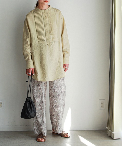 feepur（フェピュール）の「無地/ニュアンス柄アソートイージーパンツ（その他パンツ・レディース・ブラック/ブルー/レッド/ピンクベージュ/ブルーグレー/グリーン系その他/グレー系その他・MEDIUM）」の17枚目の写真