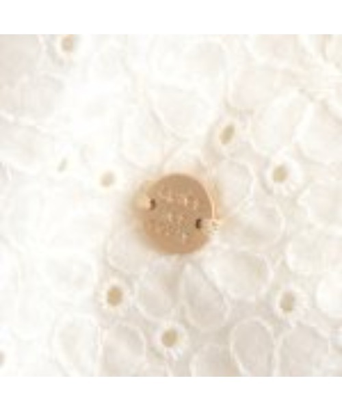 apres les cours（アプレレクール）の「フリル＆りぼんレースチュニック（チュニック・キッズ・アイボリー/ブルー・80/90/100/110/120/130/140）」の9枚目の写真