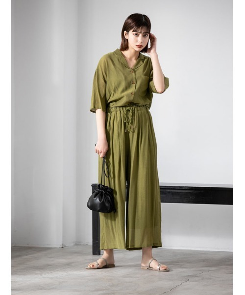 fifth（フィフス）の「巾着ミニバッグ（ショルダーバッグ・レディース・ブラック/シルバー/アイボリー・FREE）」の18枚目の写真