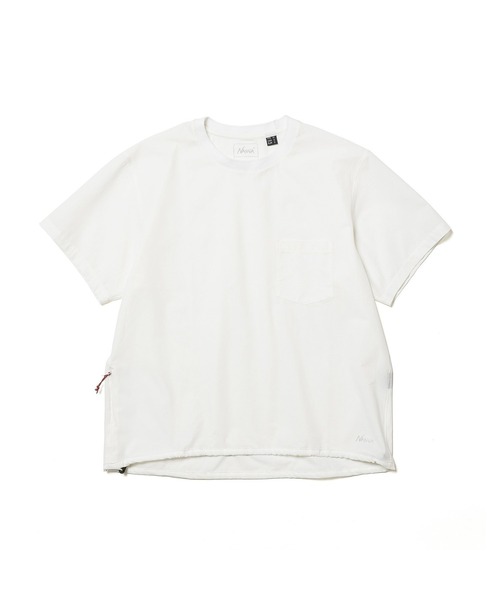 Short エアクロスショートスリーブティー エアクロスショートスリーブティー Cloth Cloth メンズ Tシャツ カットソー Nanga ナンガ のファッション Sleeve Air Tee