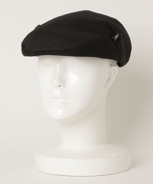 Stripe Maniera マニエラ のハンチング ベレー帽 Stripe Maniera マニエラ のファッション 帽子 Hunting Mea So 001 を購入できます General Hunting ハンチング ベレー帽 超ポイント祭 期間限定