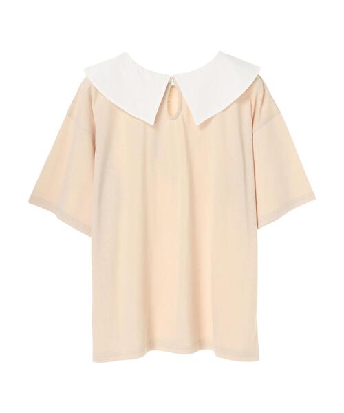 RAY CASSIN FAVORI(レイカズンフェバリ)の「・RAY CASSIN オフカラーエリツキTシャツ*(Tシャツ/カットソー・レディース・ブルー/イエロー/ブラック/オフホワイト・FREE)」の22枚目の写真