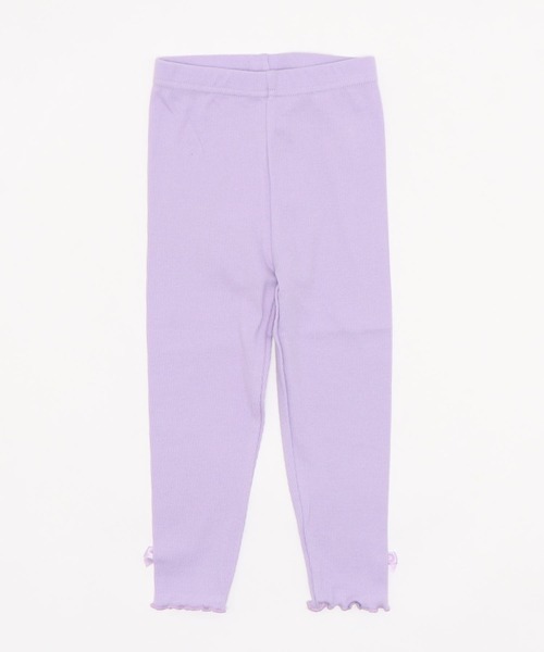 Catherine Cottage（キャサリンコテージ）の「メロウフリルリブレギンス　薄手（レギンス/スパッツ・キッズ・グレー系その他/ライトグレー系2/グレー系2/ライラック系2/グレー系その他2/ホワイト系2/ピンク系1/ベージュ系2/ブラック系1/ブラック系2/グリーン系1/グリーン系2/ピンク系2/ライラック系1/ネイビー系2/ライトグレー系1・100/110/120/130/140/150/90）」の13枚目の写真