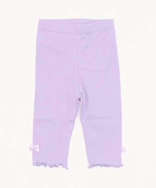 Catherine Cottage（キャサリンコテージ）の「メロウフリルリブレギンス　薄手（レギンス/スパッツ・キッズ・グレー系その他/ライトグレー系2/グレー系2/ライラック系2/グレー系その他2/ホワイト系2/ピンク系1/ベージュ系2/ブラック系1/ブラック系2/グリーン系1/グリーン系2/ピンク系2/ライラック系1/ネイビー系2/ライトグレー系1・100/110/120/130/140/150/90）」の14枚目の写真