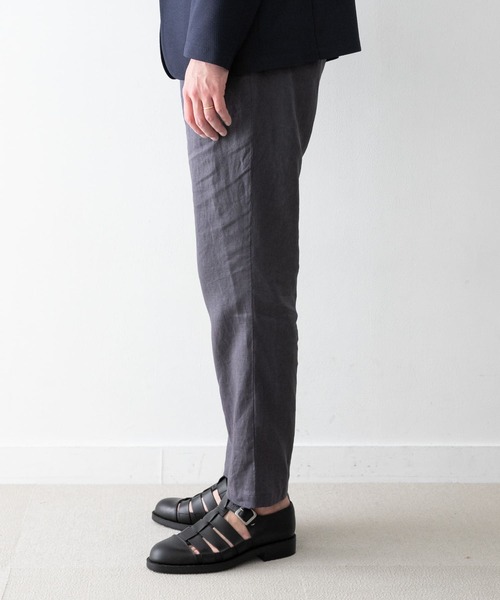 URBAN RESEARCH ROSSO MEN（アーバンリサーチロッソメン）の「リネンイージーパンツ（その他パンツ・メンズ・ネイビー/チャコールグレー/カーキ・X-LARGE/SMALL/LARGE/MEDIUM）」の13枚目の写真