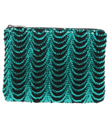 ROSE BUD | (LL ACCESSORIES)B1556L SPANGLE POUCH 【美人百花掲載】(ポーチ)