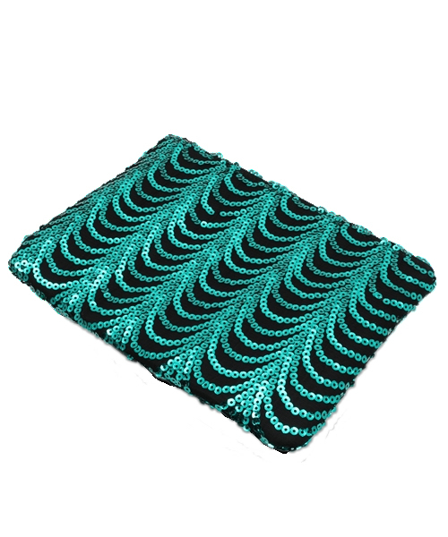 ROSE BUD(ローズバッド)の「(LL ACCESSORIES)B1556L SPANGLE POUCH 【美人百花掲載】(ポーチ・レディース・ゴールド/シルバー/グリーン・ONE SIZE)」の8枚目の写真