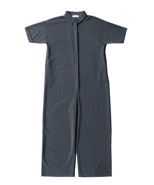 antiqua（アンティカ）の「オールインワン（つなぎ/オールインワン・レディース・杢グレー/ブラック・FREE）」の4枚目の写真