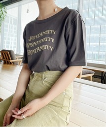 Heather | アソートロゴＴシャツ　956904(Tシャツ/カットソー)