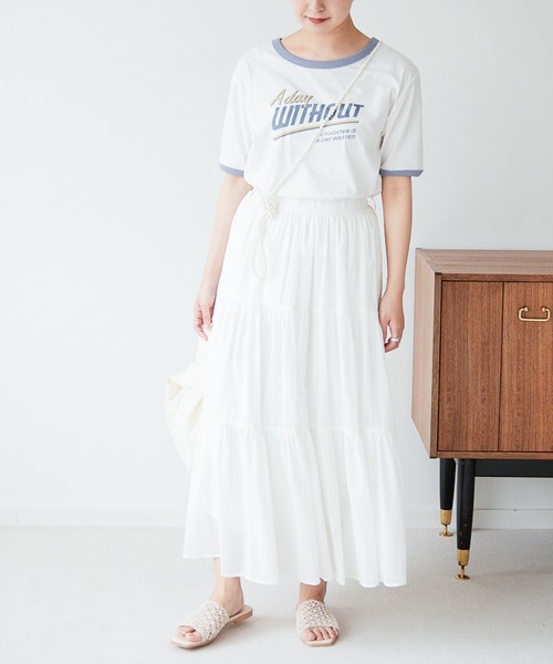 Heather（ヘザー）の「アソートロゴＴシャツ　956904（Tシャツ/カットソー・レディース・ホワイト/ブラック/ピンク・FREE）」の17枚目の写真