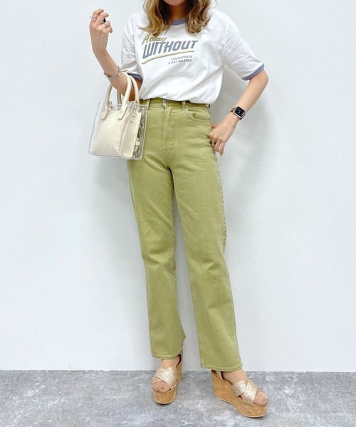 Heather（ヘザー）の「アソートロゴＴシャツ　956904（Tシャツ/カットソー・レディース・ホワイト/ブラック/ピンク・FREE）」の13枚目の写真