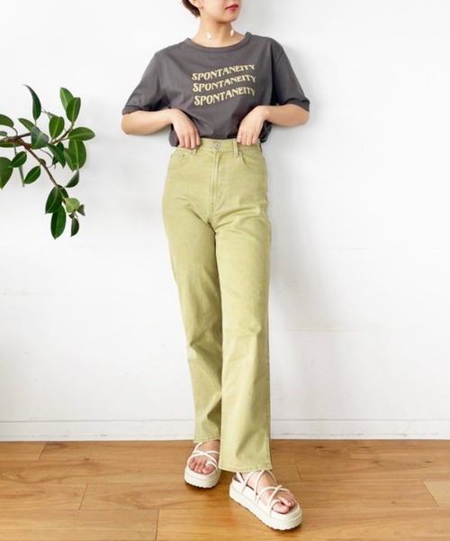 Heather（ヘザー）の「アソートロゴＴシャツ　956904（Tシャツ/カットソー・レディース・ホワイト/ブラック/ピンク・FREE）」の11枚目の写真