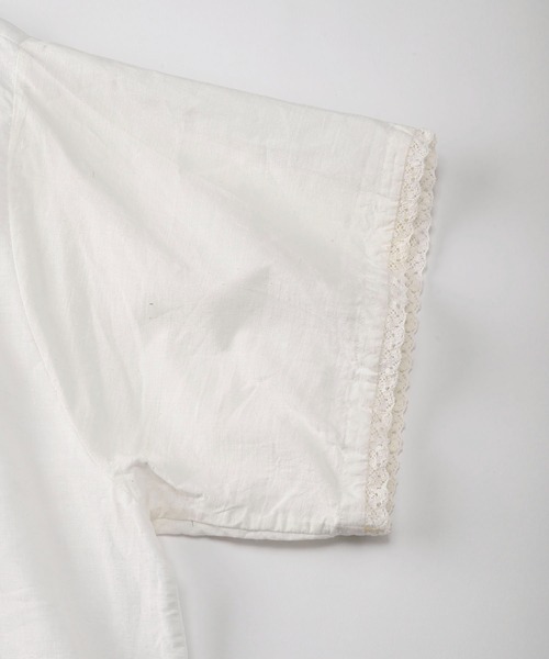 45R(フォーティファイブアール)の「インドカディの刺繍deTシャツ(シャツ/ブラウス・レディース・ホワイト・MEDIUM/LARGE)」の3枚目の写真