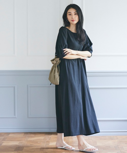 coca(coca)(コカ)の「キルティング巾着ショルダーバッグ(ショルダーバッグ・レディース・ブラック/カーキ/ベージュ/ダークベージュ・ONE SIZE)」の18枚目の写真