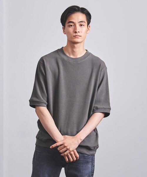 UNITED ARROWS（ユナイテッドアローズ）の「＜UNITED ARROWS＞ ジャカード ワッフル Tシャツ（Tシャツ/カットソー・メンズ・ホワイト/グレー/ダークグレー・SMALL/MEDIUM/LARGE/X-LARGE）」の7枚目の写真