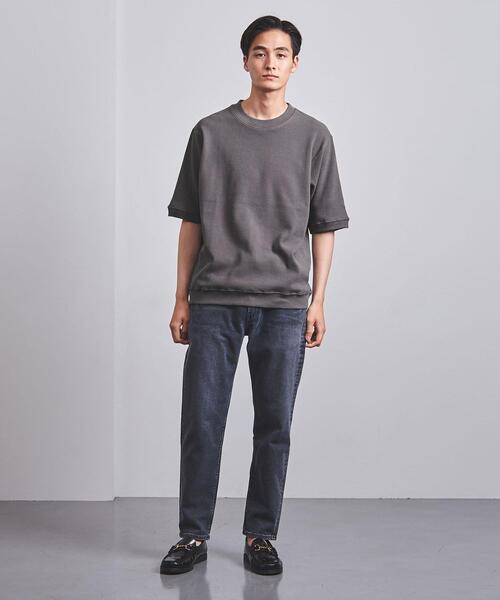 UNITED ARROWS（ユナイテッドアローズ）の「＜UNITED ARROWS＞ ジャカード ワッフル Tシャツ（Tシャツ/カットソー・メンズ・ホワイト/グレー/ダークグレー・SMALL/MEDIUM/LARGE/X-LARGE）」の8枚目の写真