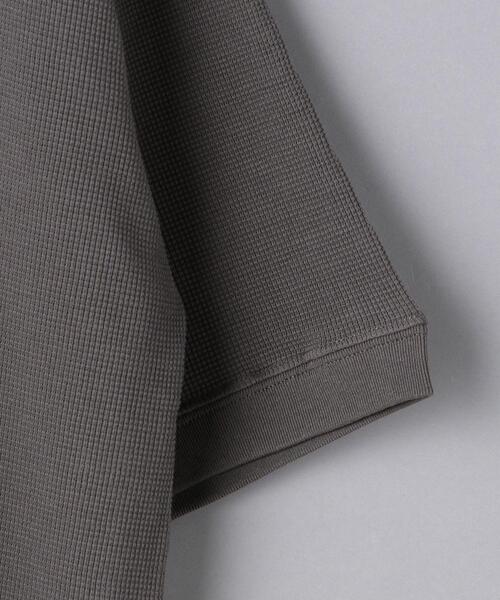 UNITED ARROWS（ユナイテッドアローズ）の「＜UNITED ARROWS＞ ジャカード ワッフル Tシャツ（Tシャツ/カットソー・メンズ・ホワイト/グレー/ダークグレー・SMALL/MEDIUM/LARGE/X-LARGE）」の19枚目の写真