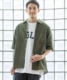 coen | パナマレギュラーショートスリーブシャツ(シャツ/ブラウス)