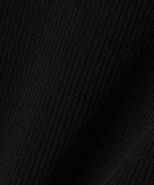 UNITED ARROWS（ユナイテッドアローズ）の「UWCC C/NY RIB フリル ノースリーブ ニット◆（ニット/セーター・レディース・ホワイト/ブラック/ケリー・FREE）」の11枚目の写真