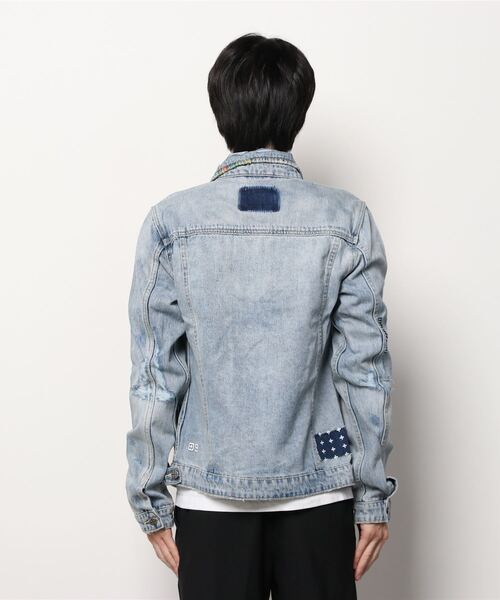 KSUBI(スビ)の「KSUBI CLASSIC JACKET (5000006129)(デニムジャケット・メンズ・ライトインディゴブルー・MEDIUM/SMALL/LARGE)」の3枚目の写真