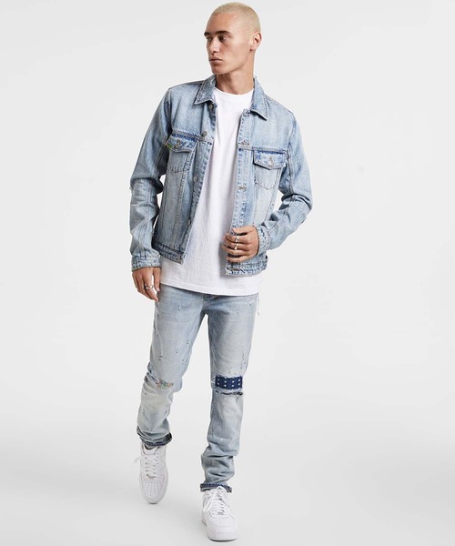 KSUBI(スビ)の「KSUBI CLASSIC JACKET (5000006129)(デニムジャケット・メンズ・ライトインディゴブルー・MEDIUM/SMALL/LARGE)」の8枚目の写真
