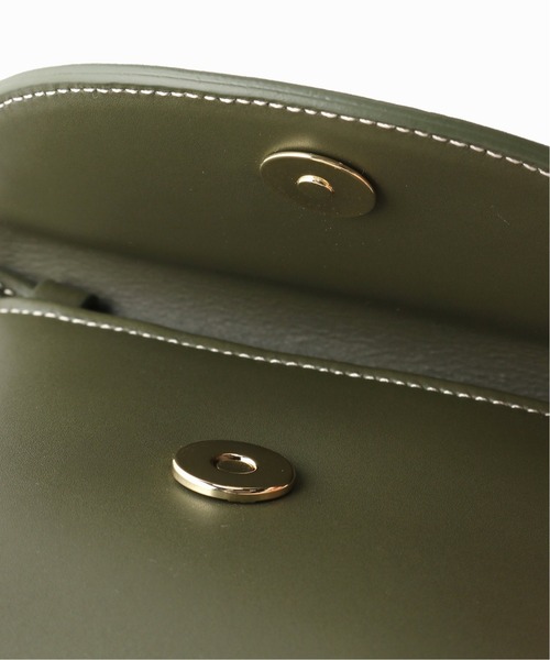 IENA（イエナ）の「【Little Liffner/リトルリフナー】PEBBLEミニバッグ（ショルダーバッグ・レディース・カーキ/アイボリー・FREE）」の10枚目の写真