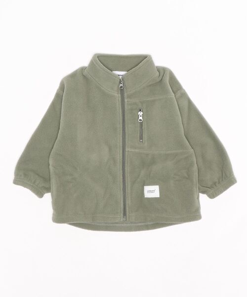 GENERATOR（ジェネレーター）の「GENERATOR/ジェネレーター  フリーススタンドカラーJK（ミリタリージャケット・キッズ・ベージュ/カーキ/ブラック・L/XL/M/S）」の16枚目の写真