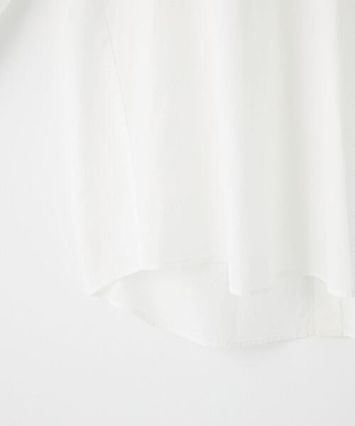 green label relaxing（グリーンレーベルリラクシング）の「フリル ネック ブラウス（シャツ/ブラウス・レディース・ホワイト/ブラック/パープル/コバルトブルー・FREE）」の6枚目の写真