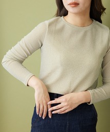レディースのtシャツ カットソー ゴールド 金色系 長袖 ファッション通販 Zozotown