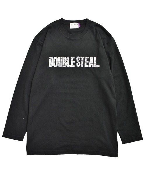 DOUBLE STEAL(ダブルスティール)の「Outline Flower Logo 長袖Tシャツ(Tシャツ/カットソー・メンズ・ホワイト/ブラック・MEDIUM/LARGE/X-LARGE/XX-LARGE)」の9枚目の写真